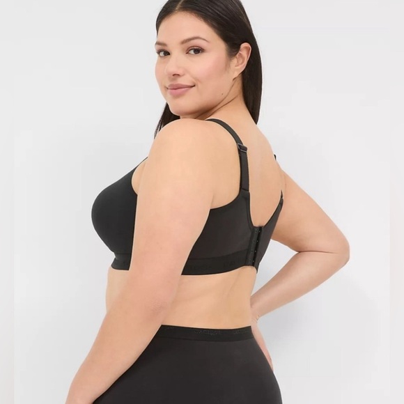 Cacique Cotton LL NW Scoop Black Bra No Wire
Size 42DD - Picture 3 of 13